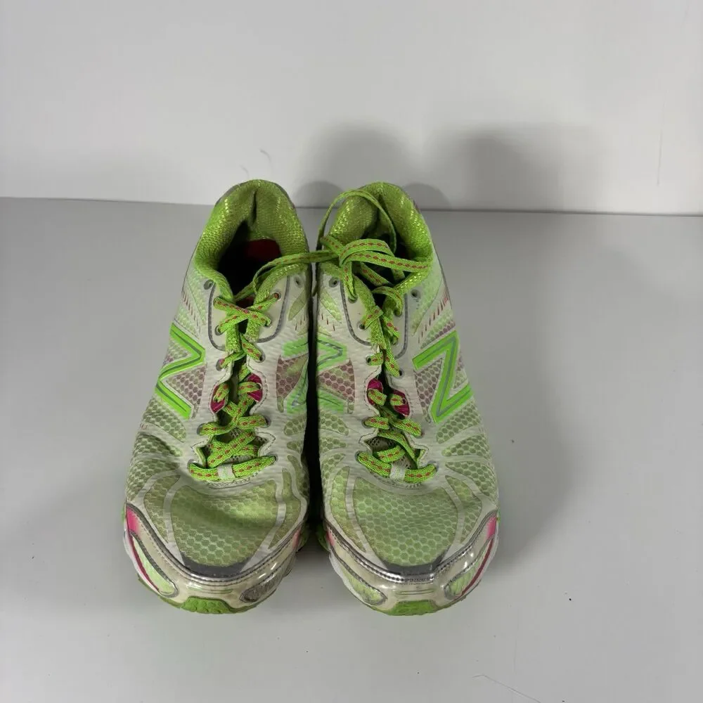 New Balance 880v3 Women’s Running Shoes Green Pink USA Athletic Lace Up Size 7